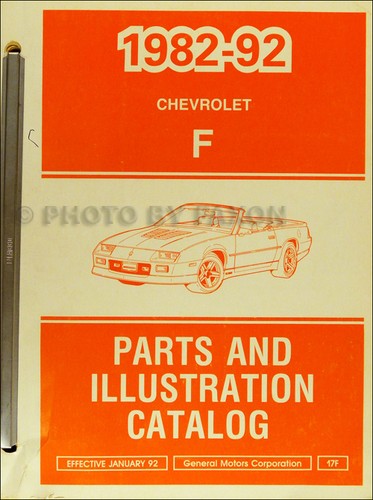 1982 1992 chevrolet camaro - 1982-1992,