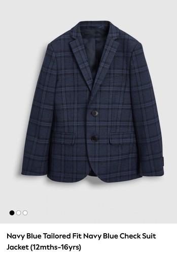 Navy blue tailored - blue,