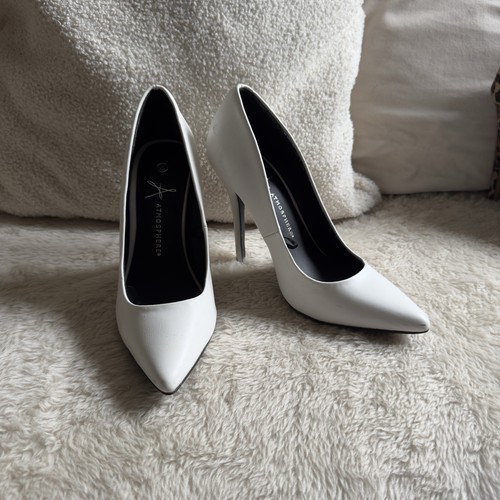Primark white high heel - high,