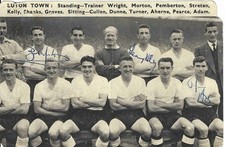 Luton Town - 50's -  hand