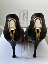 Sergio Rossi Black Leather