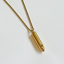 Gold bullet cremation urn - bullet,