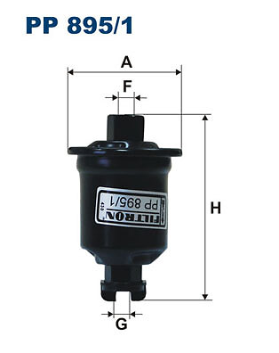 Fuel filter filtron - fuel,