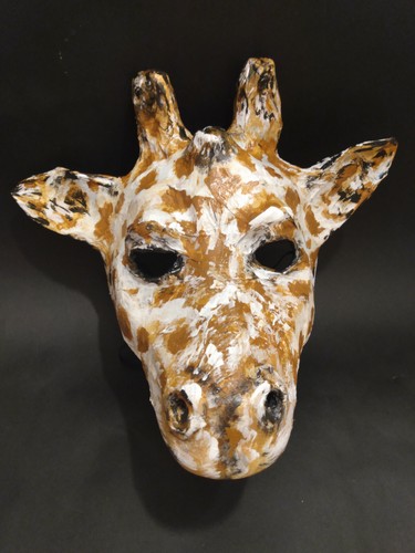 Original paper mache african - paper,
