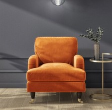 Velvet armchair upholstered - armchair,
