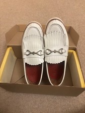 Grenson Spring White Leather
