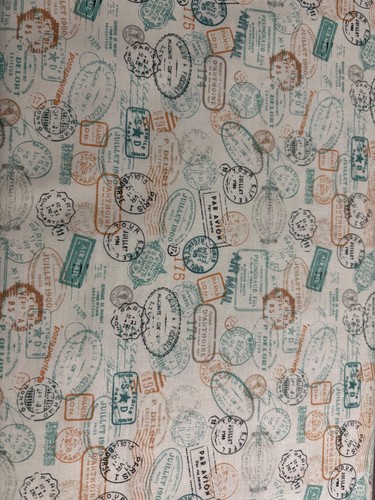 Time travel cotton quilting - travel,