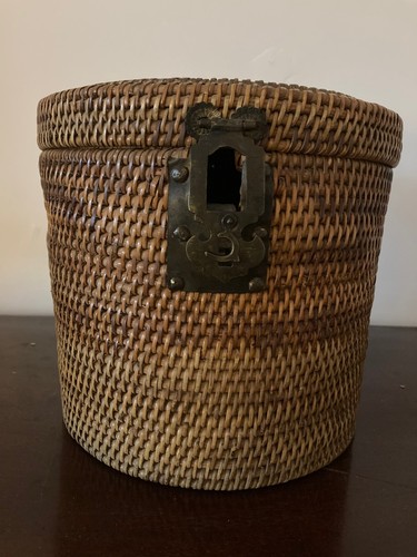 Antique chinese tea cozy - cozy, box