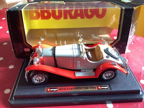 Burago mercedes benz - ssk, 1928