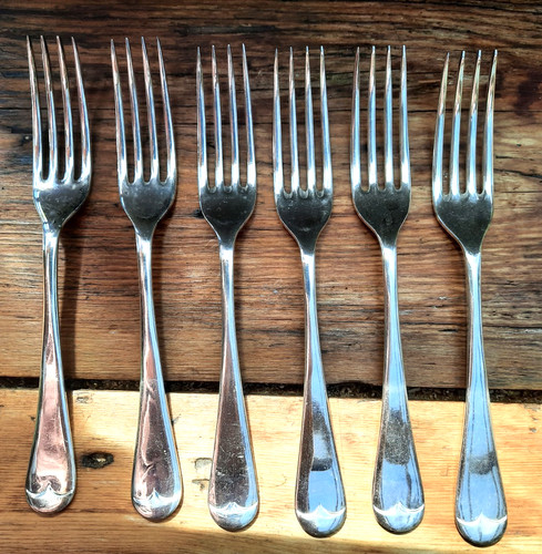 Set six vintage sheffield - six,