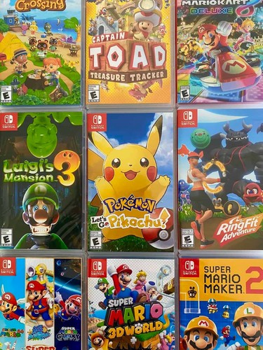 Nintendo switch games various - switch,