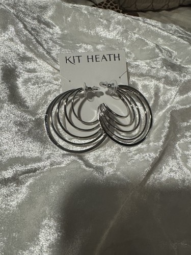 Kit heath silver plated hoops - heath,