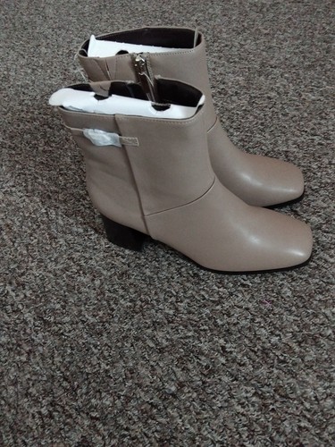 Ladies tan ankle boots - ladies,