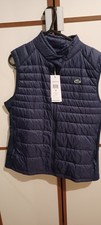 Lacoste Women's Sleeveless  GILLET (38) Size S.  Dark Blue.