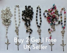 Lovely Rosary Beads Necklace