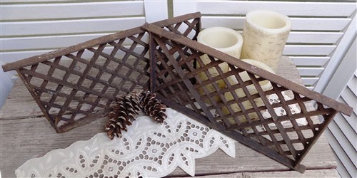 Flat cast iron grates - flat,