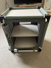 Gelert Collapsible Camping Cupboard, 3 shelves, H62 x W61 x D48cm VGC