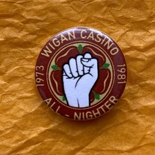 Wigan Casino Repro 25mm Pin