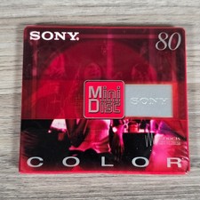 Sony Color Mix Red Mini Disc