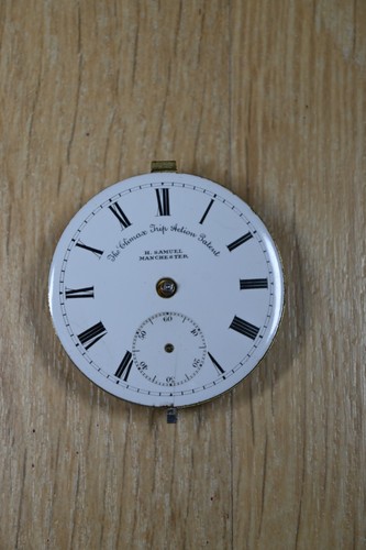 Antique samuel pocket watch - h,