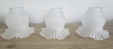 Vintage Glass Lamp Shades with