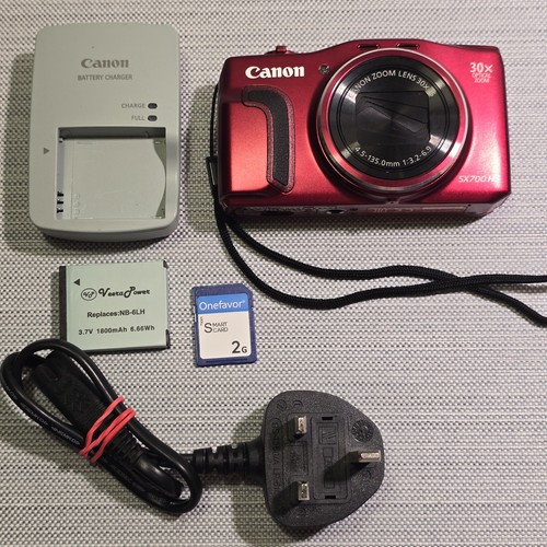 Canon powershot sx700 red - canon,