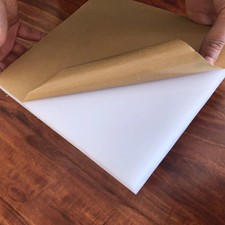 White Colour Perspex Acrylic Sheet Plastic Material Panel Cut to Size Available