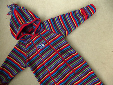 Jojo Maman Bebe SNOWSUIT 18-24m 💙💛 WINTER Polar Fleece PRAMSUIT All In One