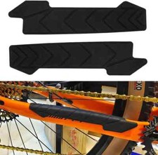 2 Pcs Silicone Bike Frame
