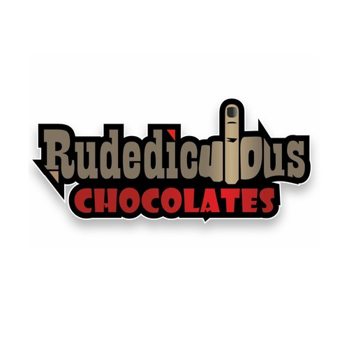 Rude chocolate bar wrapper - bar,