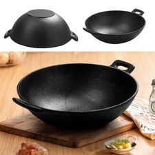 Cast Iron Wok Non Stick Stir