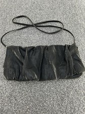 Topshop Black Soft Leather