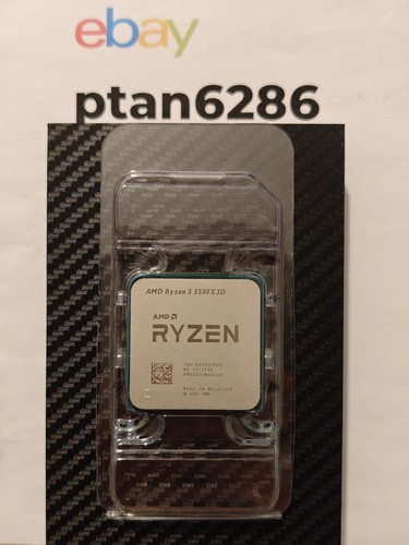 Amd ryzen 5500x3d cpu - 5,