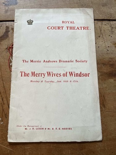 Victorian royal court - court, theatre