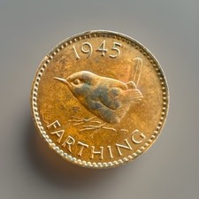 Great Britain 1945 - 1 Farthing - King George VI With 'IND:IMP'