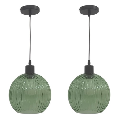 Set green glass - glass, &