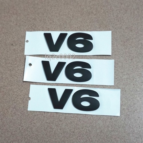 Matte black plastic - 3x,