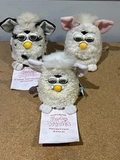 3 x ELECTRONIC FURBY TOYS -
