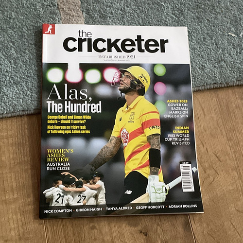 The cricketer magazine summer - the,