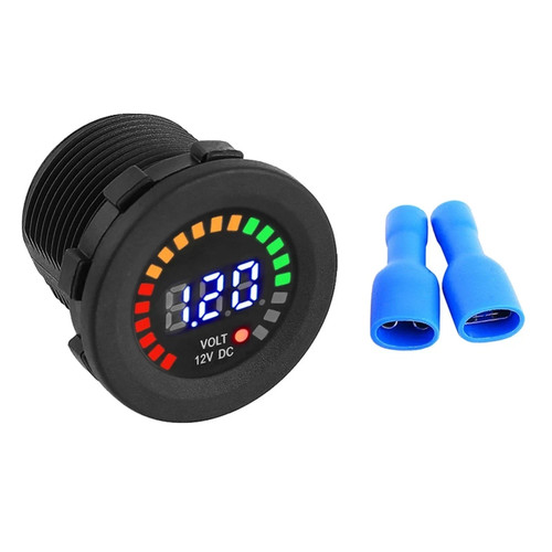12v volt meter - meter, monitor