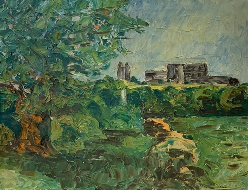 Oil painting expressionist - oil,