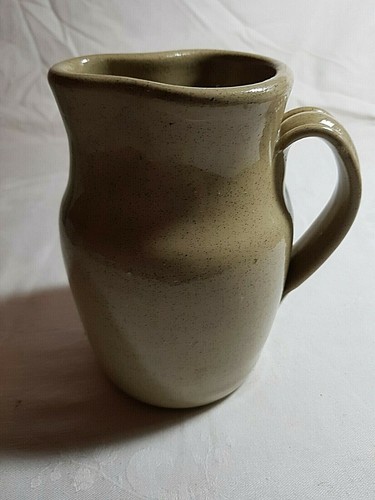 Studio pottery water - pottery, jug