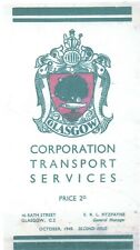 GLASGOW CORPORATION 1949