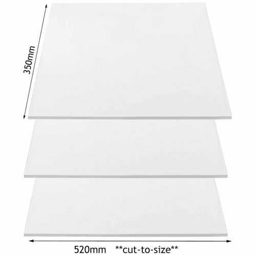 Shelf clear crisper - cover, cut