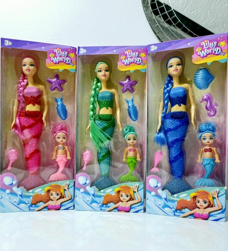 Mermaid doll summer bath toy - mermaid,