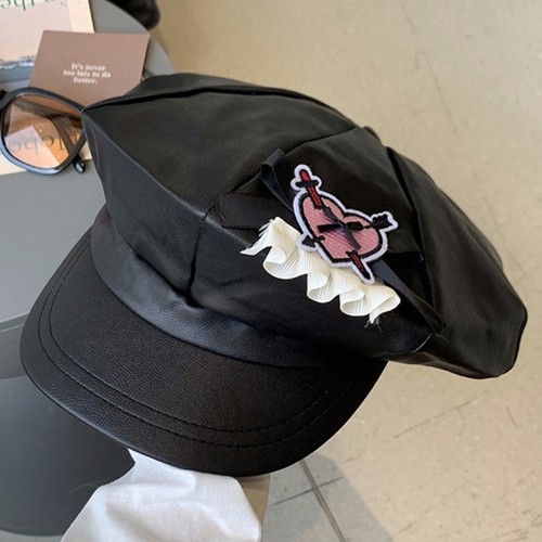 Fashionable chauffeur hat - fashionable,