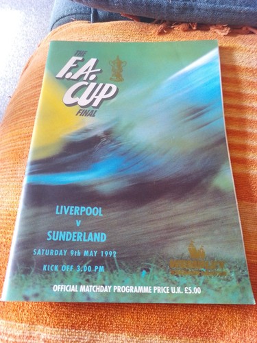 Cup final 1992 liverpool - liverpool, v