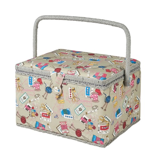 Large sewing box - large, summer