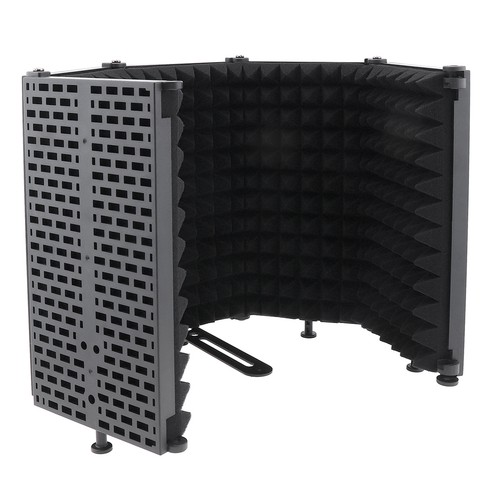 Microphone isolation shield - microphone,
