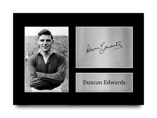 Duncan edwards signed man utd - edwards,